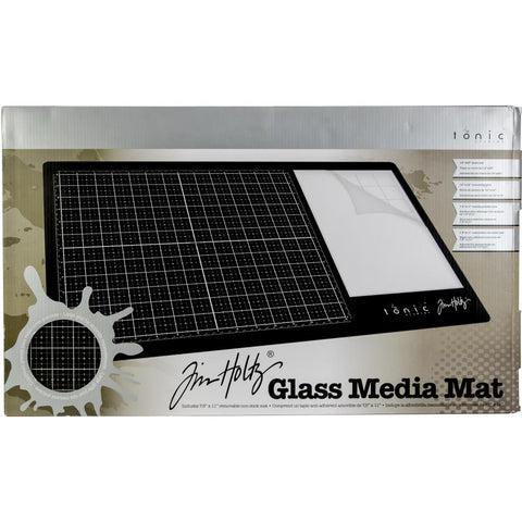 379628 Tim Holtz Glass Media Mat 23.75"X14.25"
