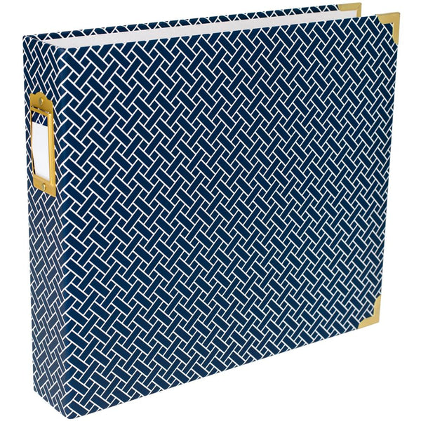 457122 Project Life D-Ring Album 12"X12" Navy Weave