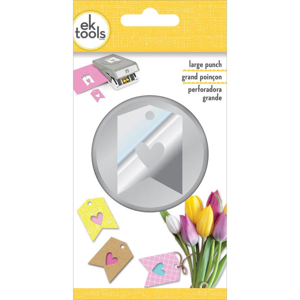 571202 EK Tools Large Double Punch Heart Tag