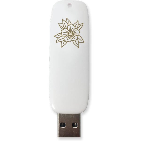 We R Memory Keepers Foil Quill USB Artwork Drive Floral