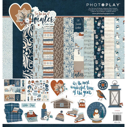 PhotoPlay Collection Pack 12"X12" For The Love Of Winter
