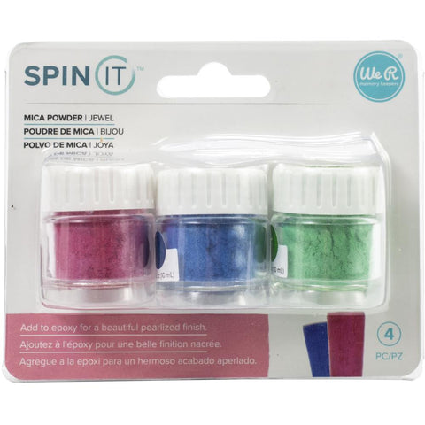 We R Memory Keepers Spin It Mica Powder 3/Pkg Jewel