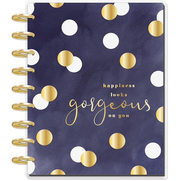 Happy Planner 12-Month Dated Deluxe Classic Planner 9.25"X7" Glam Girl Gorgeous, Jan - Dec 2020