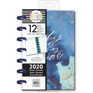 Happy Planner 12-Month Dated Mini Planner 7"X4.625" Year To Shine, Jan - Dec 2020