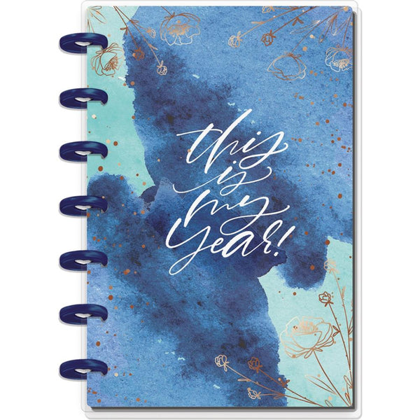 Happy Planner 12-Month Dated Mini Planner 7"X4.625" Year To Shine, Jan - Dec 2020