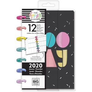 Happy Planner 12-Month Dated Mini Planner 7"X4.625" Funky Brights, Jan - Dec 2020