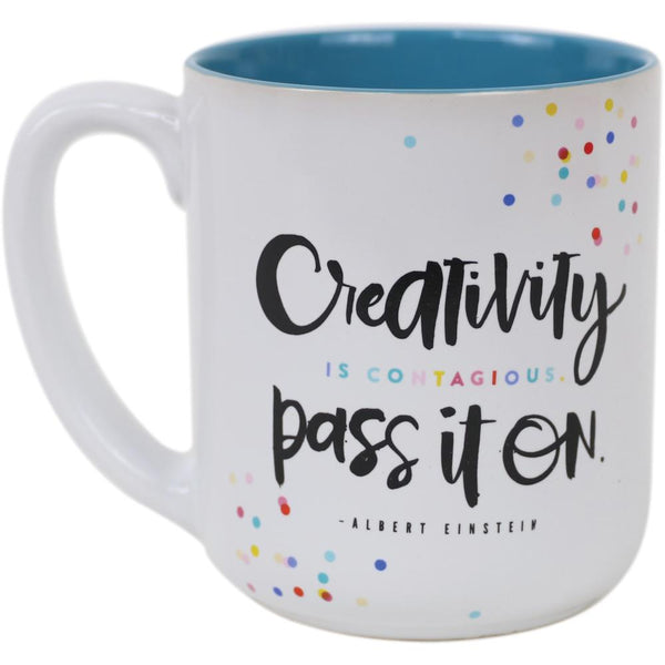 Happy Planner Ceramic Mug White, Live Creatively