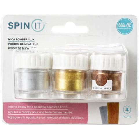 We R Memory Keepers Spin It Mica Powder 3/Pkg Lux