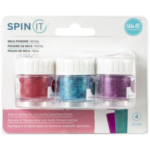 We R Memory Keepers Spin It Mica Powder 3/Pkg Royal