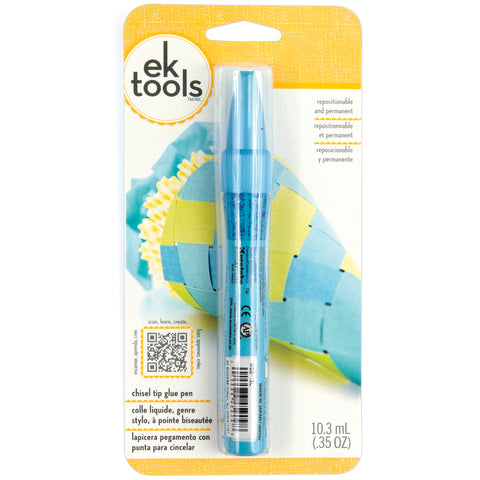 EK/Zig 2-Way Glue Pen Carded-Chisel Tip 049087