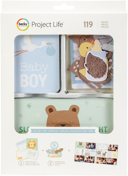 291820 Project Life Value Kit 120/Pkg Lullaby Boy