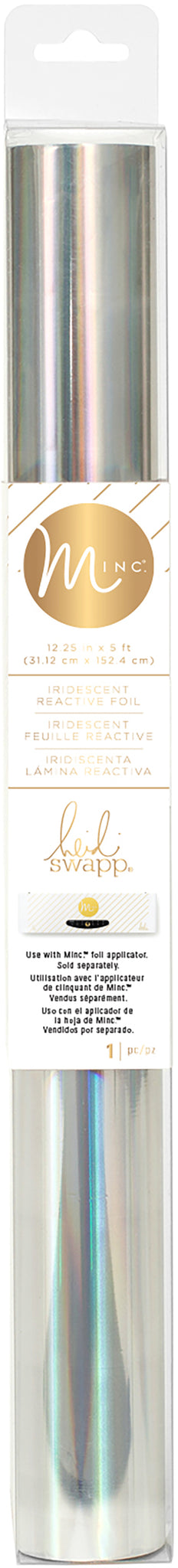 332709 Heidi Swapp Minc Reactive Foil 12.25" Iridescent 5' Roll
