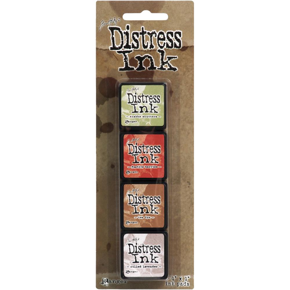 394097 Tim Holtz Distress Mini Ink Pads 4/Pkg