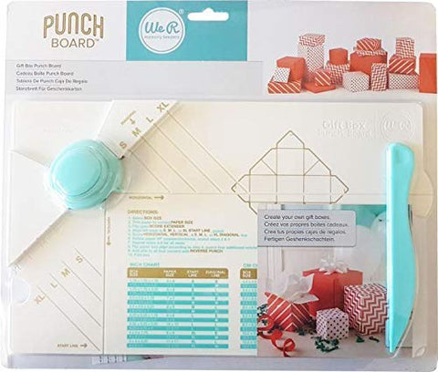 261787 We R Memory Keepers Gift Box Punch Board