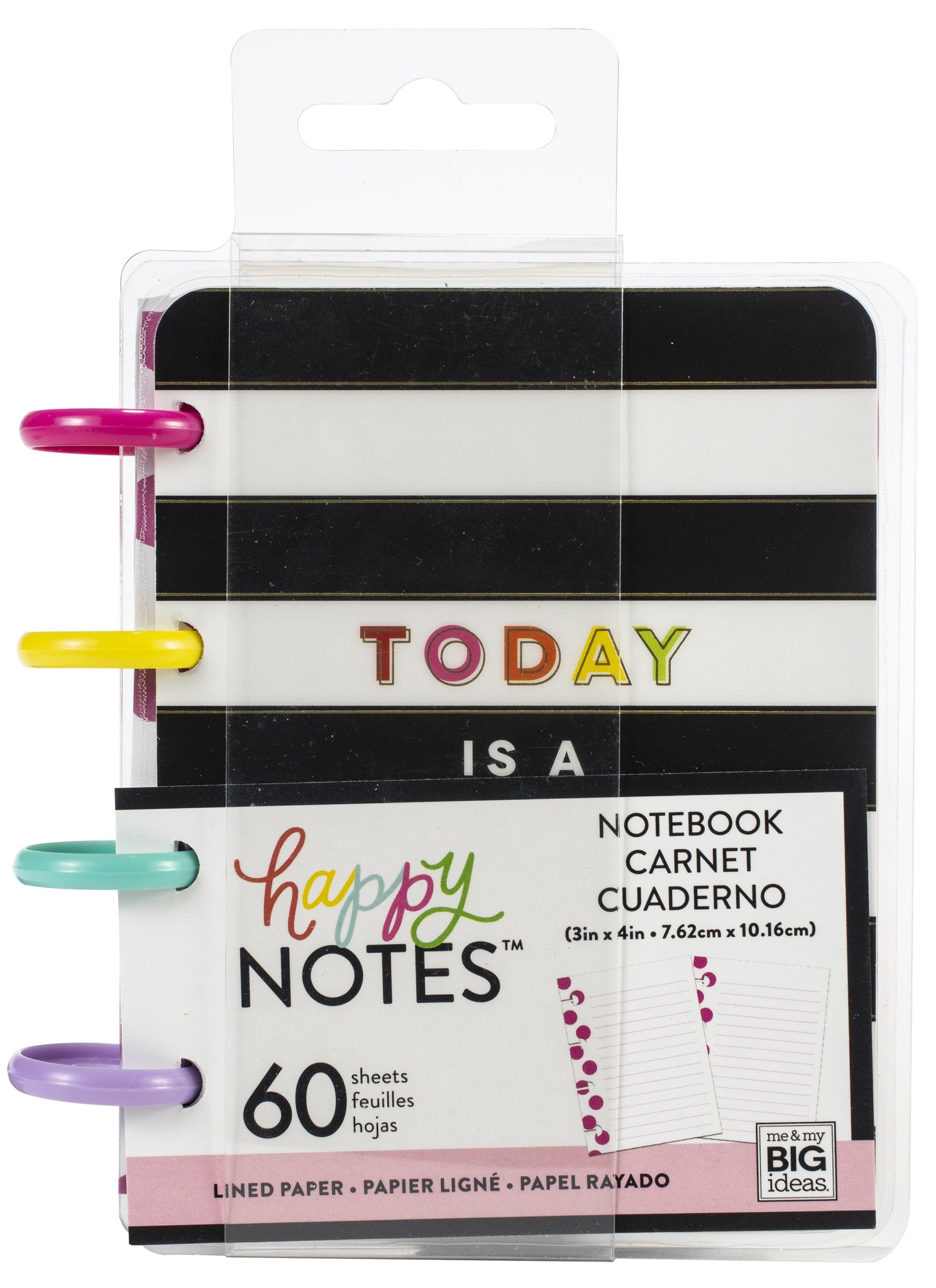 569304 Happy Planner Micro Memo Book W/60 Sheets Today Is A Gift