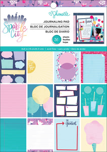 571149 American Crafts Single-Sided Paper Pad 6"X8" 36/Pkg Shimelle Sparkle City