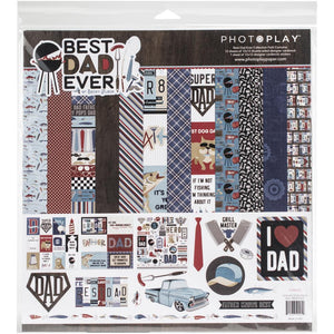 580039 PhotoPlay Collection Pack 12"X12" Best Dad Ever