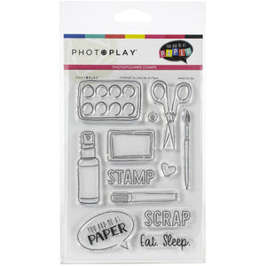 580207 PhotoPlay Photopolymer Stamp You Had Me At Paper