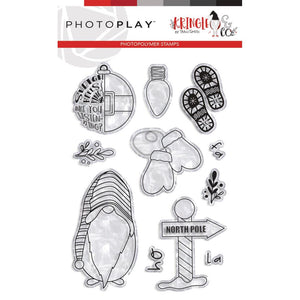597900 PhotoPlay Photopolymer Stamp North Pole, Kringle & Co