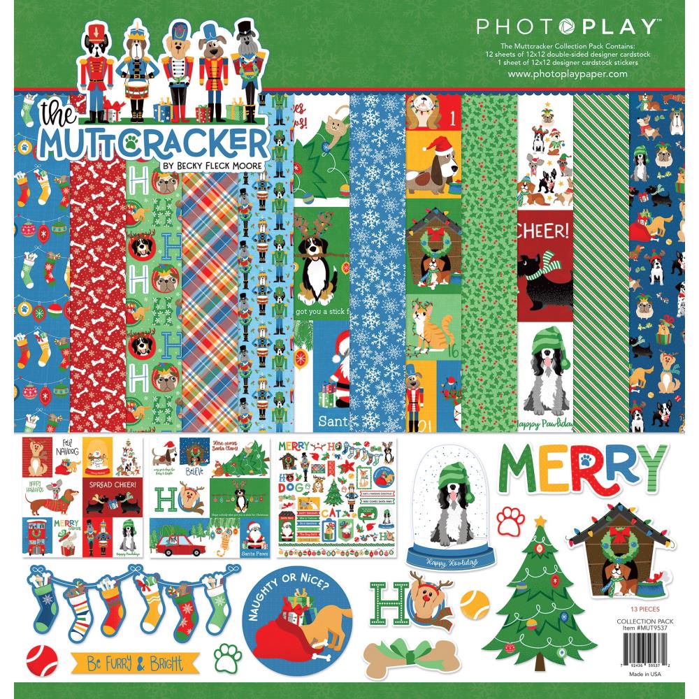597903 PhotoPlay Collection Pack 12"X12" Muttcracker